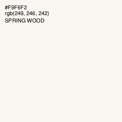 #F9F6F2 - Spring Wood Color Image